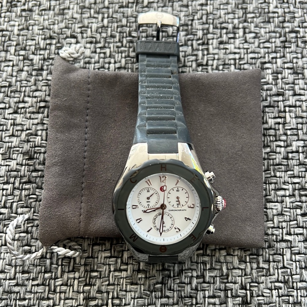 Authentic Michele Jelly Bean Tahitian Women's Watch - Like New